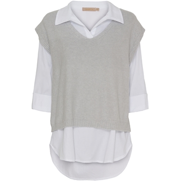 Marta Du Chateau Mdc Norah Shirt-Vest set 80389 Grey 4001